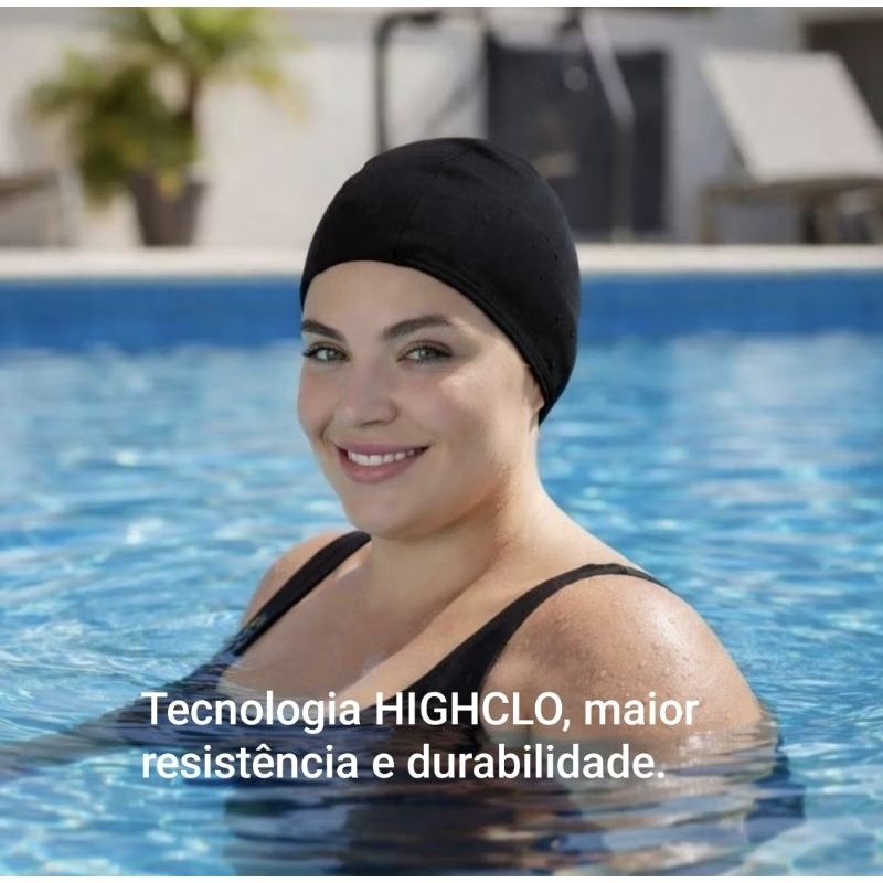 Touca para natação e hidroginástica P - M - G - GG