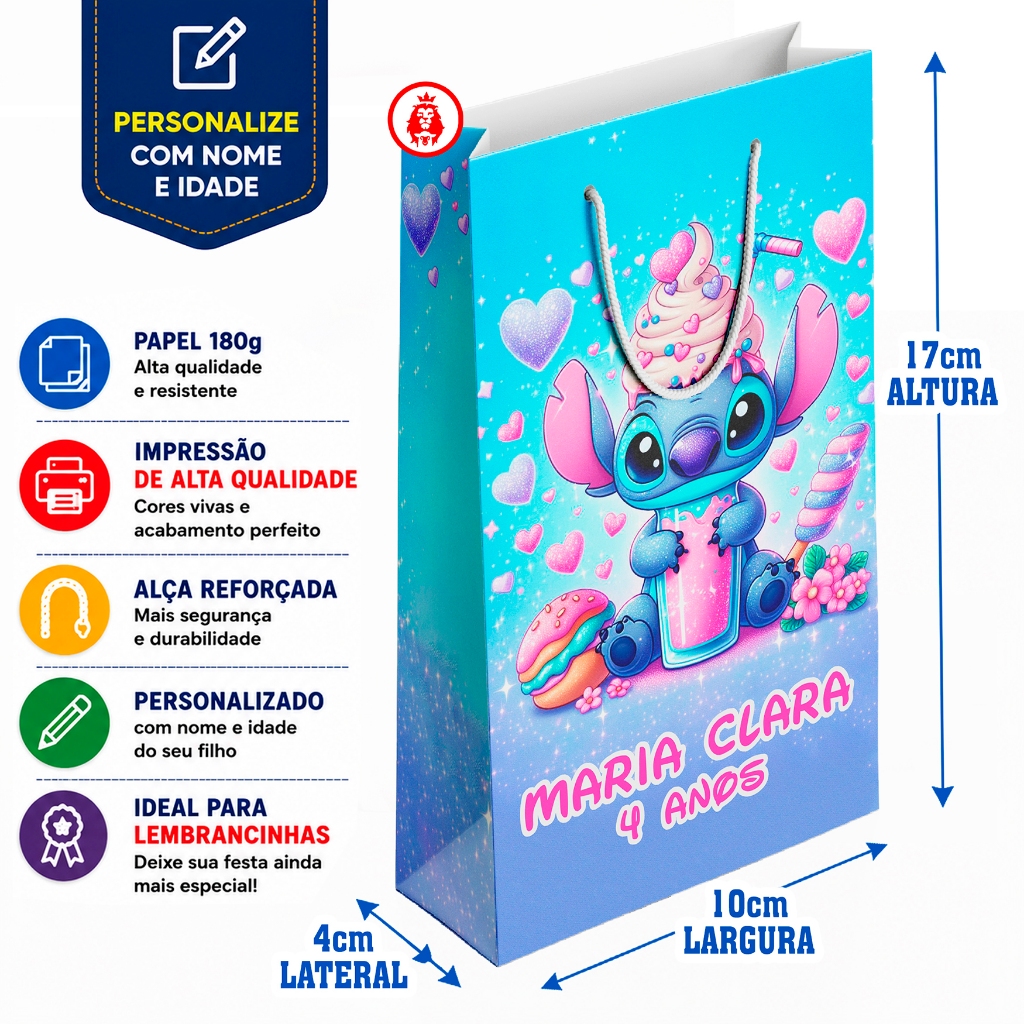 Sacolinhas Personalizadas Stitch 4