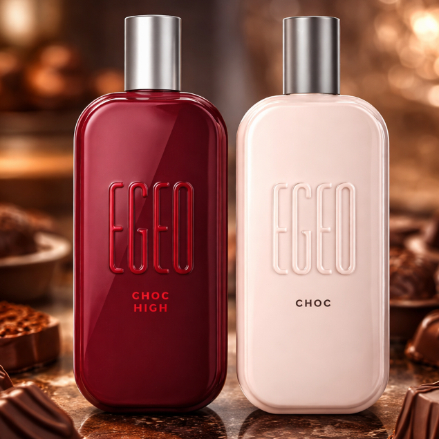 Body Splash Feminino Perfumes Egeo Choc High Chocolate Cremoso Envolvente Longa Duração