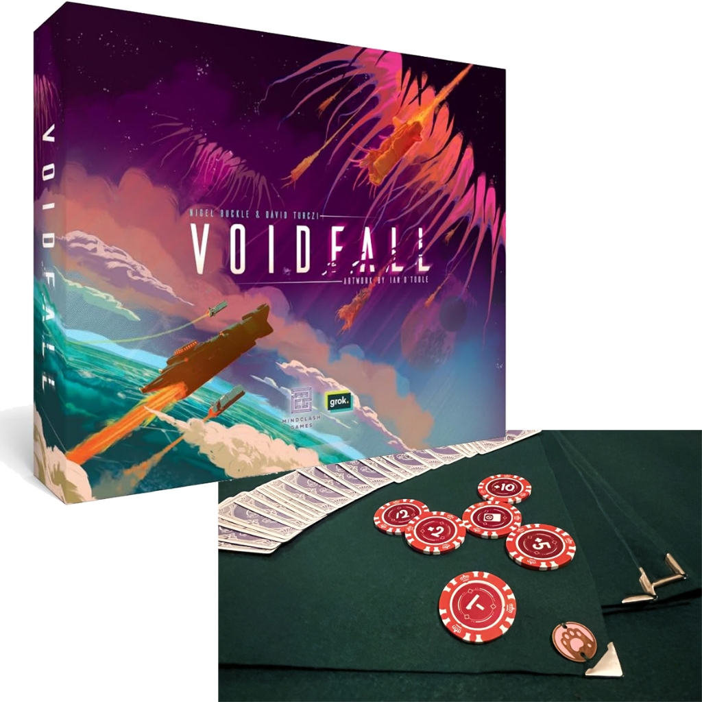 Grok Games Voidfall Jogo de Tabuleiro BoardGame