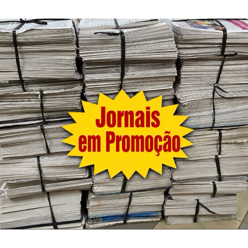 JORNAL de Banca  56cmx41cm S/USO LIMPO  TAPETE  P/ PET  ARTESANATO, Papel,  Embrulho, Artesanato