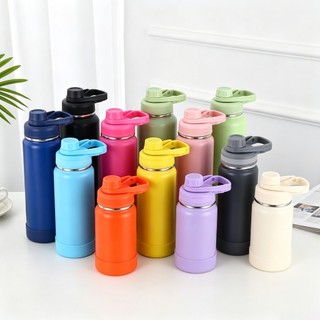 Garrafa Térmica de Água 350/600/1000ml Esportivo Mantém Bebida Gelada e Quente para Acade…