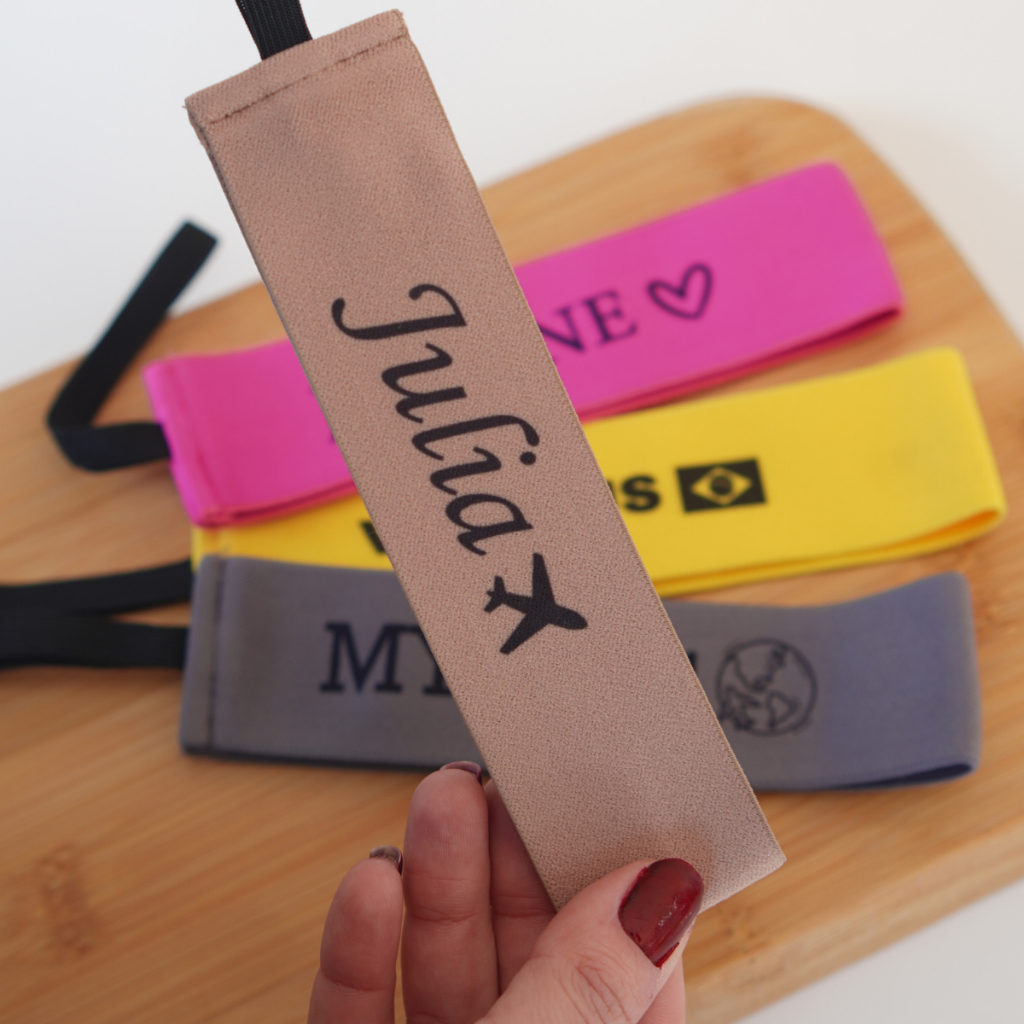 Tag Mala Personalizada Etiqueta Identificação Bagagem Viagem