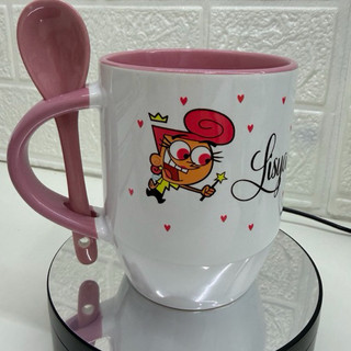 Caneca Padrinhos Mágicos/ convite padrinhos.