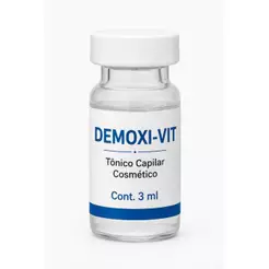 Kit 7 Ampolas Dermoxi-vit para Crescimento Rápido Cabelo e Barba 3 ml Dermabel