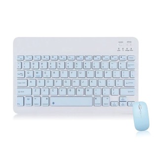 KIT Teclado e Mouse sem fio Bluetooth recarregável- Compatível Com Smartphones/Notebook/T…