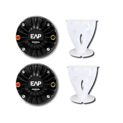 KIT/CM 2 Drivers Eap P400 Lite 8ohms + 2 Guias De Ondas G90 Branco
