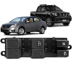 Botão Interruptor Vidro Elétrico Nissan Frontier 2008 a 2015 Sentra 2007 a 2013