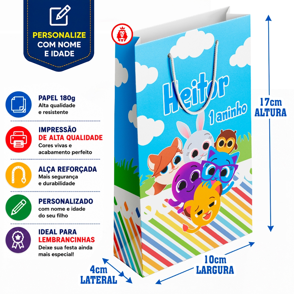Sacolinhas Personalizadas Bolofofos 1