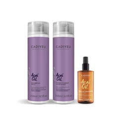 Cadiveu Professional Kit Açaí Oil Sh + Cond + Oléo 60ml