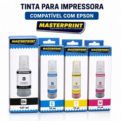 Tinta Para impressora Epson 04/44 Compatível L1250 L3250 L3210 L3150 L3110 L5290 L5190