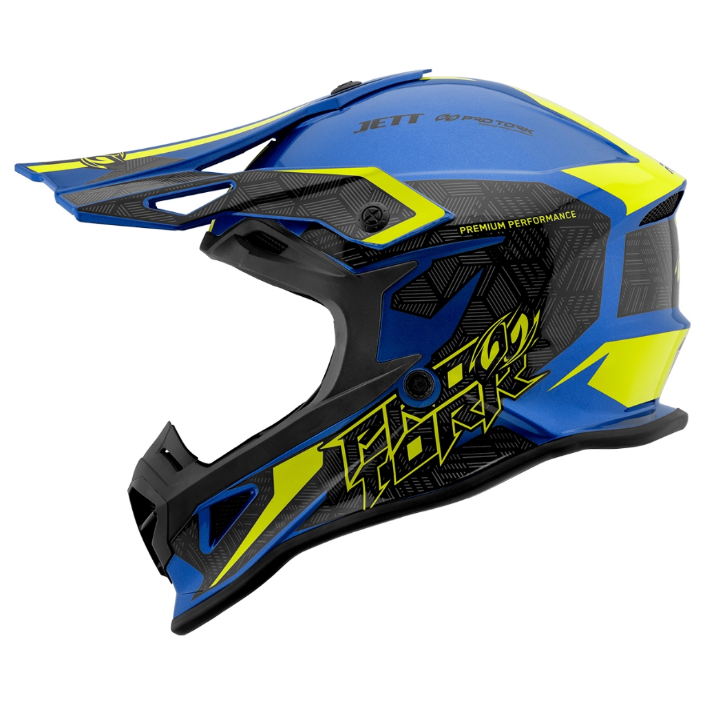 Capacete Motocross Pro Tork Fast Brave Feminino Masculino Off Road Trilha