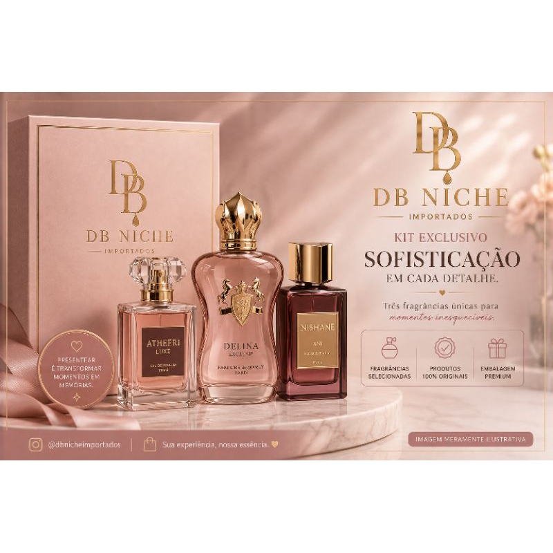 kit com 3 perfumes inspirados.