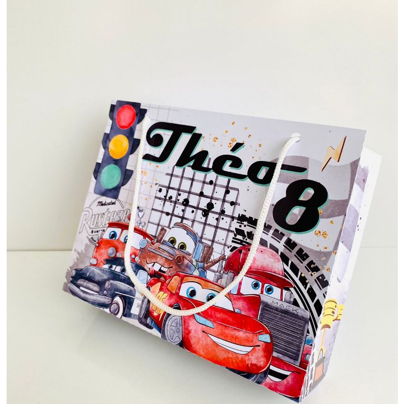 Sacolinha CARROS Personalizado /Sacolinha /Lembrancinha /Festa/Pegue e Monte