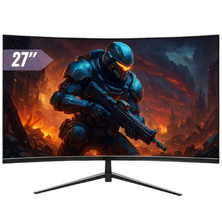 Monitor Gamer Curvo 27” Full HD 120Hz 1ms Painel VA HDMI VGA FreeSync G-Sync VESA