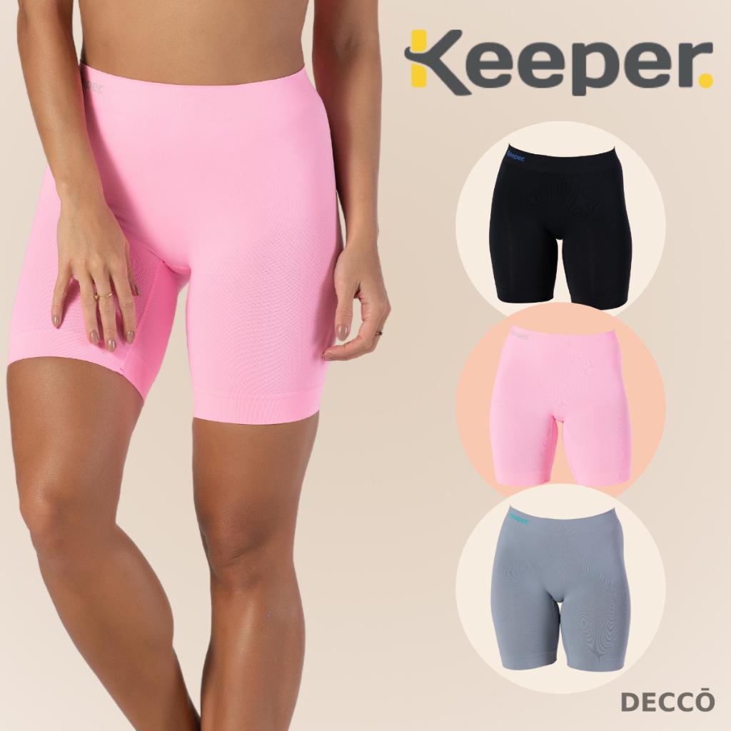 Bermuda Térmica Modeladora Feminina Sem Costura Fitness Esportiva Anti Assaduras Microfibra Lisa