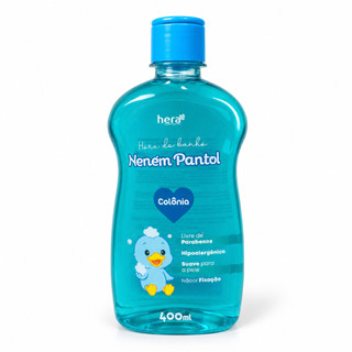 Colônia Infantil Neném Pantol 400ml Cheirinho Suave Bebê e Criança Fixação Prolongada