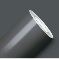 Papel Tipo Contact Vinil Adesivo Móveis CINZA ESCURO 1MX50CM