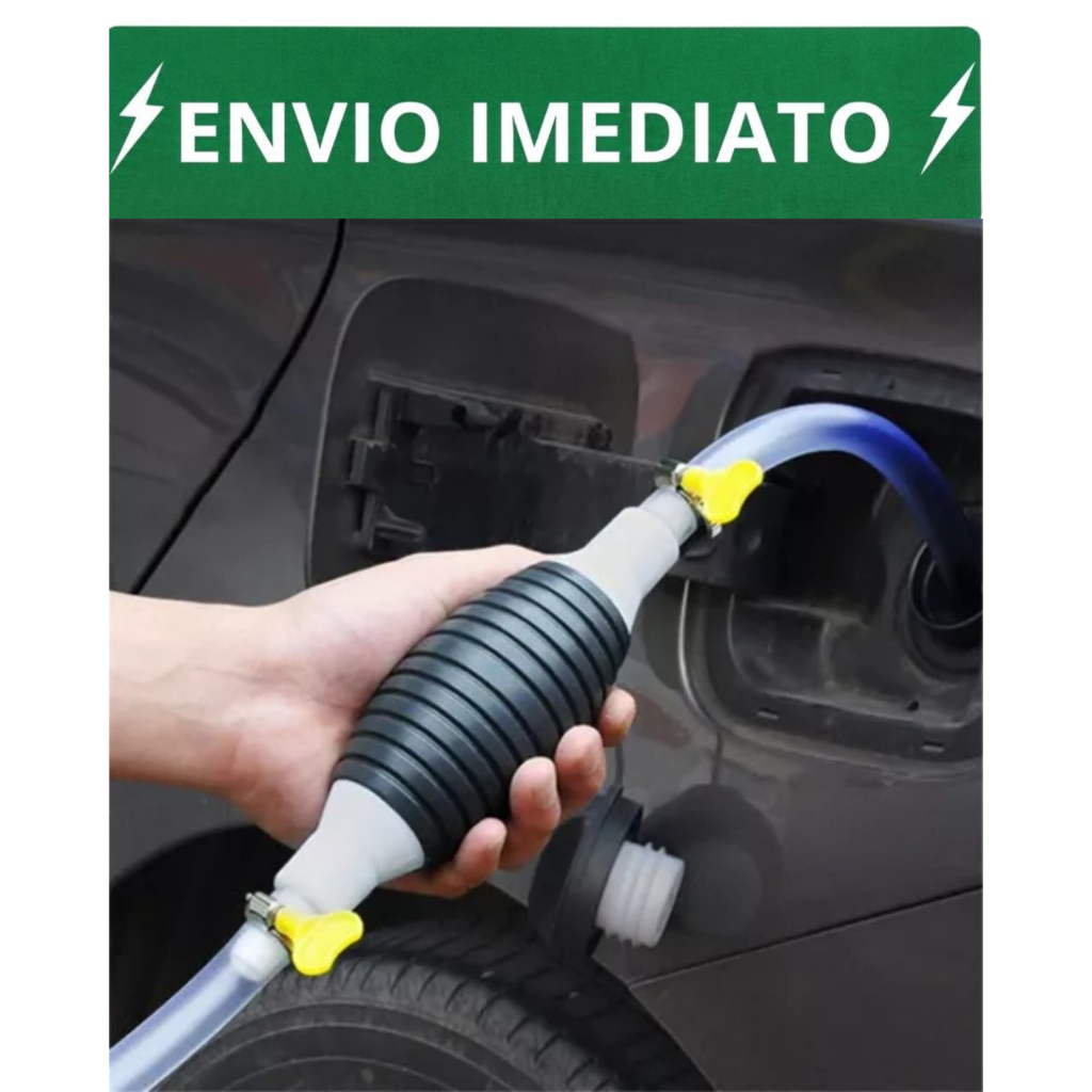 Bomba De Sucção Manual Para Líquidos E Combustíveis - ENVIO IMEDIATO