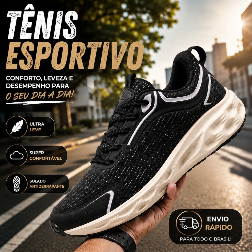 Tênis O2x Feminino Esportivo Confortável Leve Treino Caminhada Corrida Moda Fitness