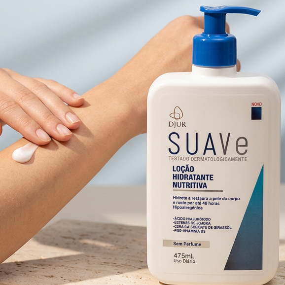 Loção Hidratante Corporal Nutrição Profunda Pele Seca Hidratação Avançada Pele Macia