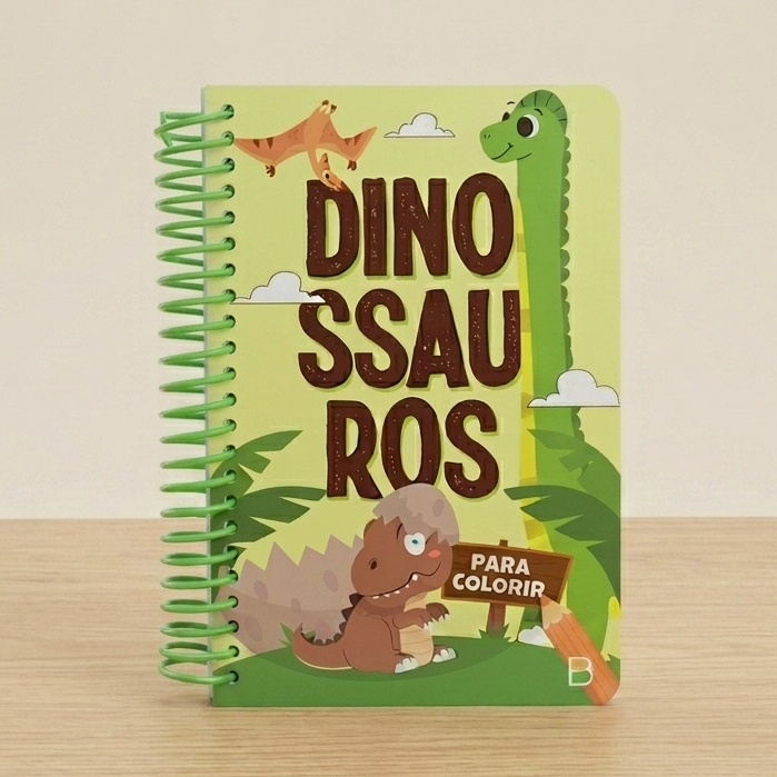 365 Dinossauros Para Colorir Espiral desenhos para pintar coordenação motora