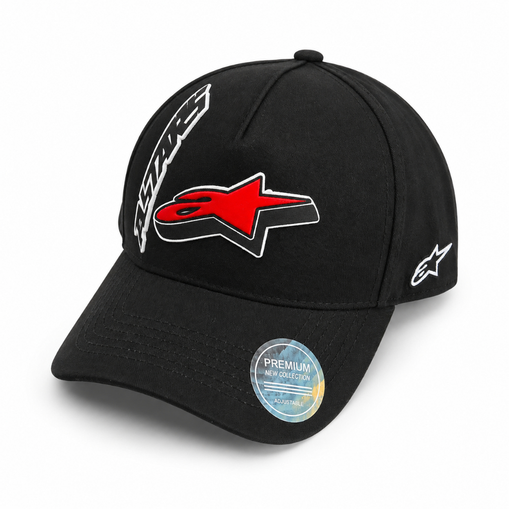 Boné Carro Moto Alpinestars Trucker Esportivo Automotivo Premium Aba Curva