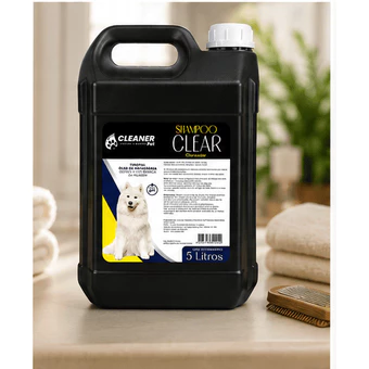 Shampoo Branqueador Profissional Para Cachorro 5 litros Cleaner Pronto uso Banho E tosa