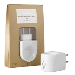 Difusor Aromatizador de Porcelana Elétrico Original Bivolt Casa cheirosa sempre - Via Aroma