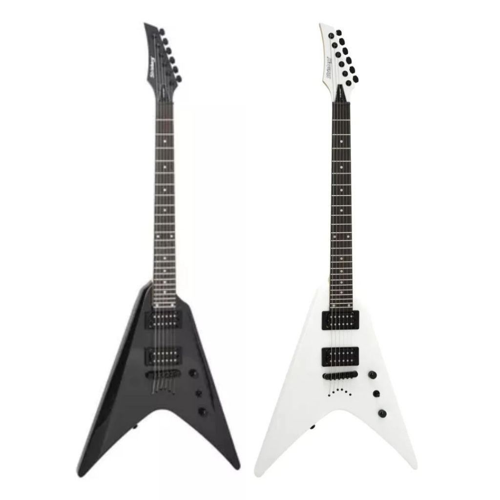 Guitarra Strinberg Fvs450 Fly V Com Bag Fvs-450 Hh 6 Cordas