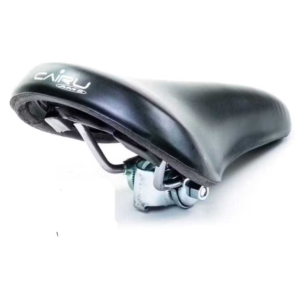 Selim Banco de Bicicleta Cairu Ams 507 Preto com Carrinho