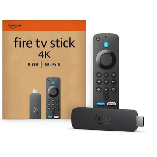 Amazon Fire TV Stick 4K 2ª Geração 8GB com Alexa Comando de Voz integrado