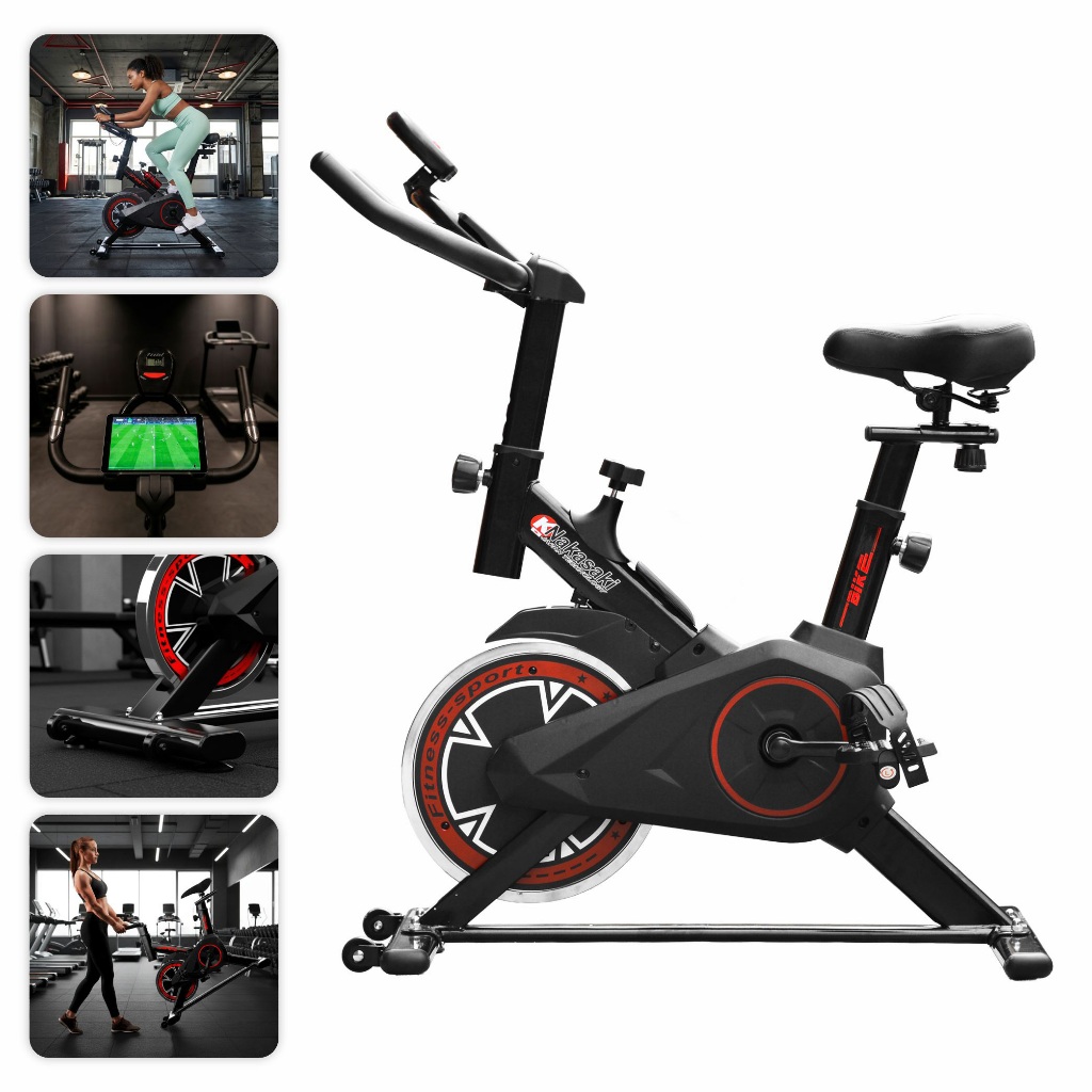 Bicicleta Bike Spinning Ergométrica Treino Eficiente Ajuste de Conforto