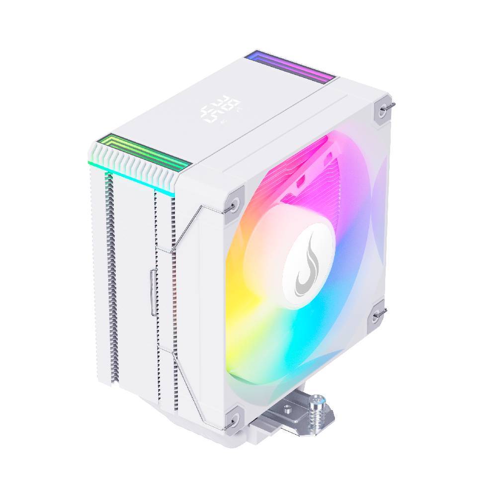 Cooler para Processador Rise Mode Temp 6 White ARGB AMD Intel 120mm Branco RM-ACT6-ARGB-W