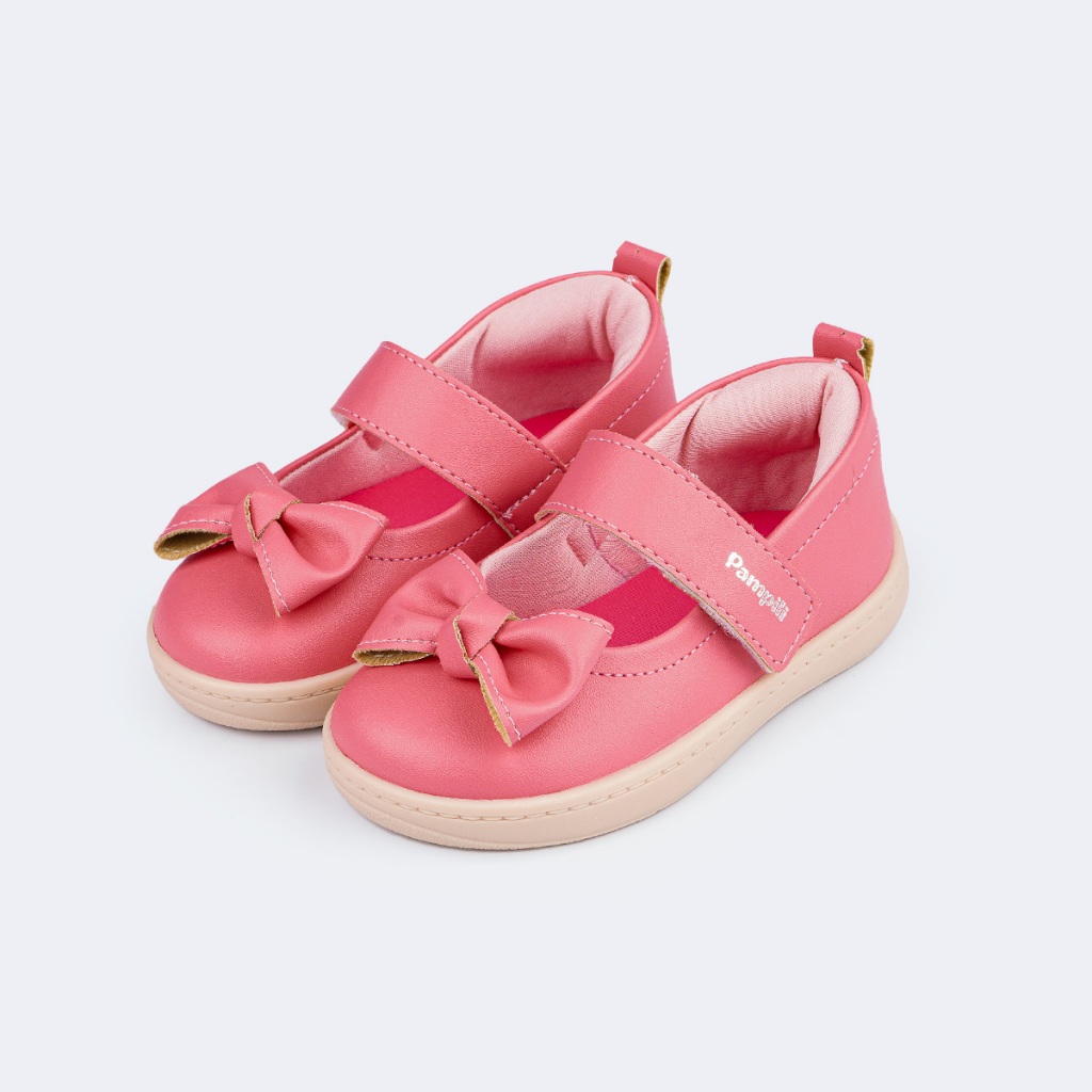 Tênis Infantil Mary Jane Barefoot com Laço Pampili · foto 2