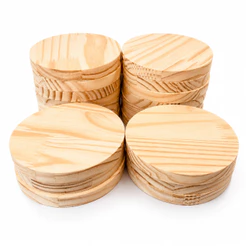 Tábua Redonda Madeira Pinus Bolacha Decoração Cozinha Mesa Artesanato Porta Frios Carne Para Servir
