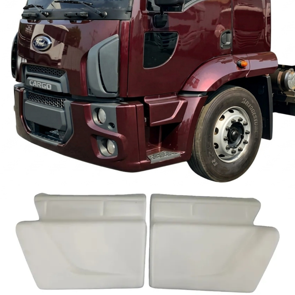 Par Tampa Estribo Tapa Chineleira Ford Cargo Após 2012