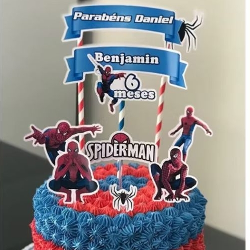 Topo de Bolo Personalizado Economico | Qualquer Tema  | Festa Aniversário