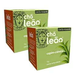 Kit 2un Chá Cidreira Leão 10 Sachês