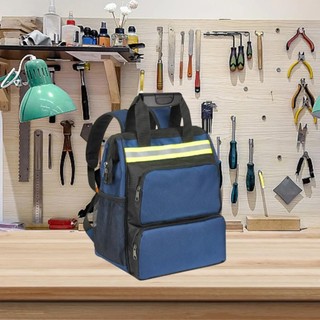 Mochila portátil multifuncional para ferramentas elétricas – Grande capacidade, design com vários compartimentos, mochil