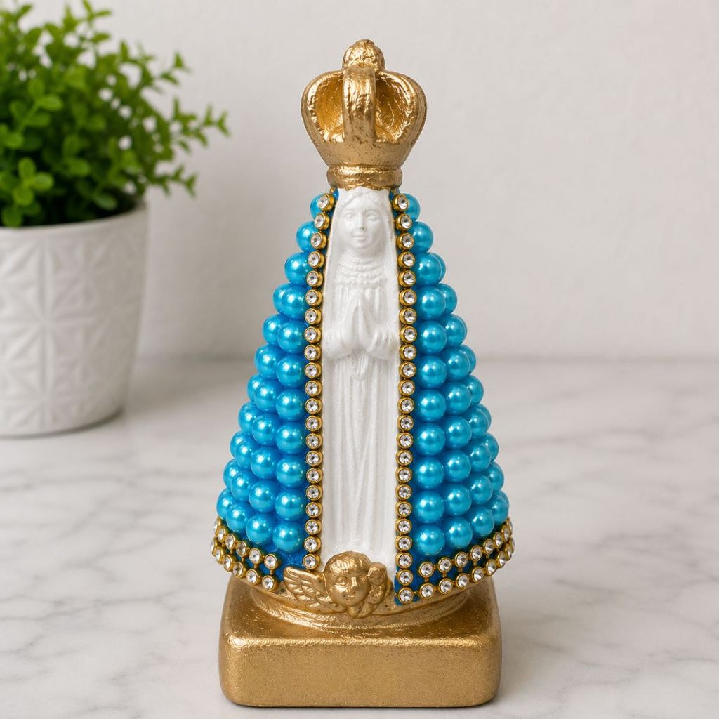 Nossa Senhora Aparecida 10cm ( Feito a Mão) Para Lembrancinhas!