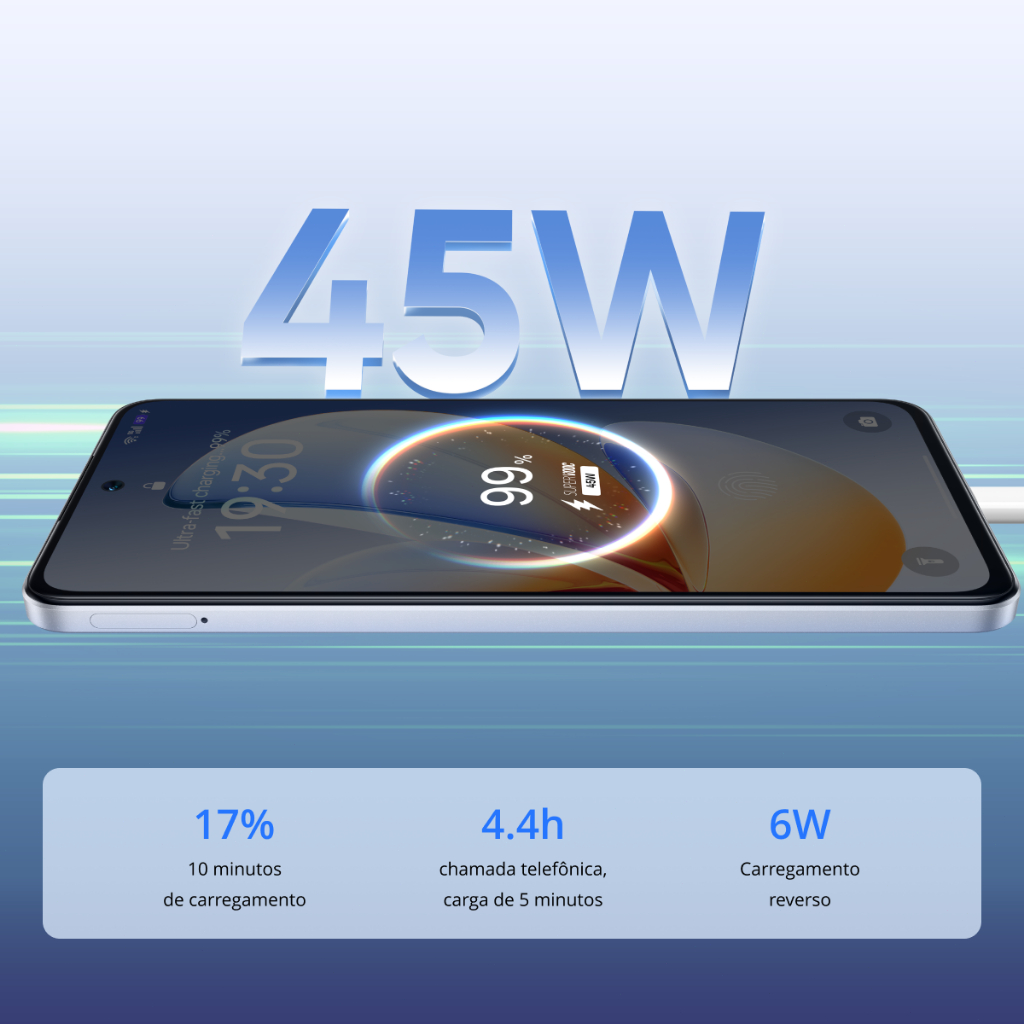realme C73 8+256 GB Smartphone Celular Versão Global Bateria 6000mAh Câmera 50MP NFC Tela 6,67 Violet — imagem 2 de 2