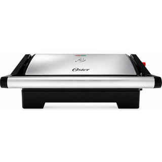 Mini Grill Elétrico Inox 2 Em 1 1000w Oster