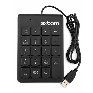 Teclado Numérico Usb 18 Teclas Silenciosas
