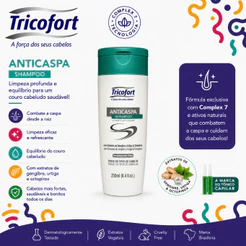 Shampoo Anticaspa 250 ml - Tricofort