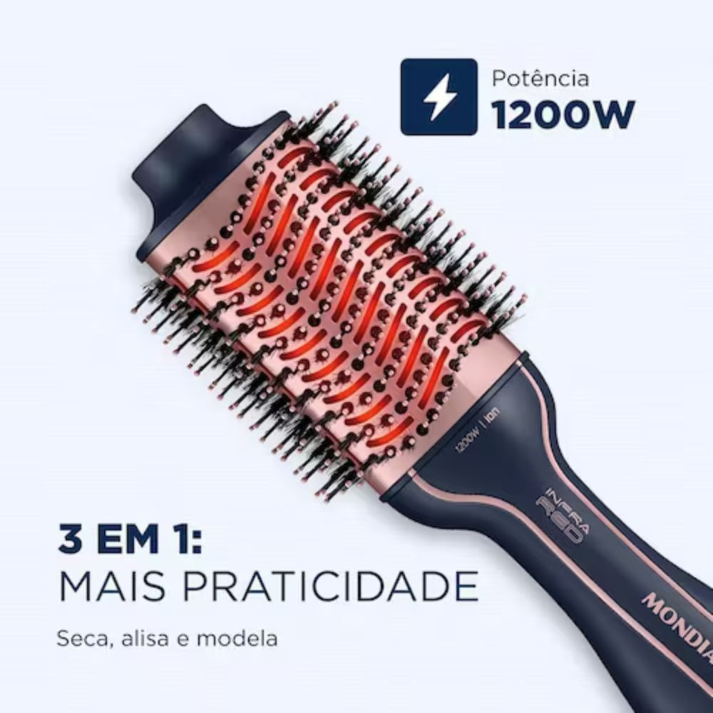 Escova Secadora Infrared ES-01 1200W Mondial · foto 2