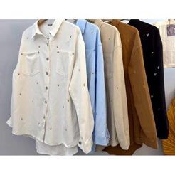 Camisa social feminina oversized