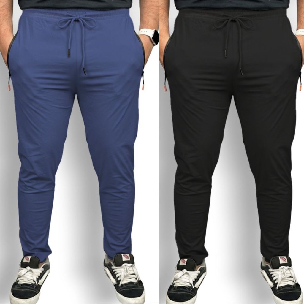 Kit 2 Calças Masculinas Dry Fit Jogger Esportiva Academia Treino Com Bolso e Zíper Confortável