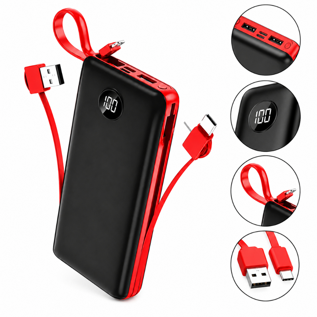 Carregador Portátil Turbo Premium Anj.gg Power Bank 20000mAh Original Universal