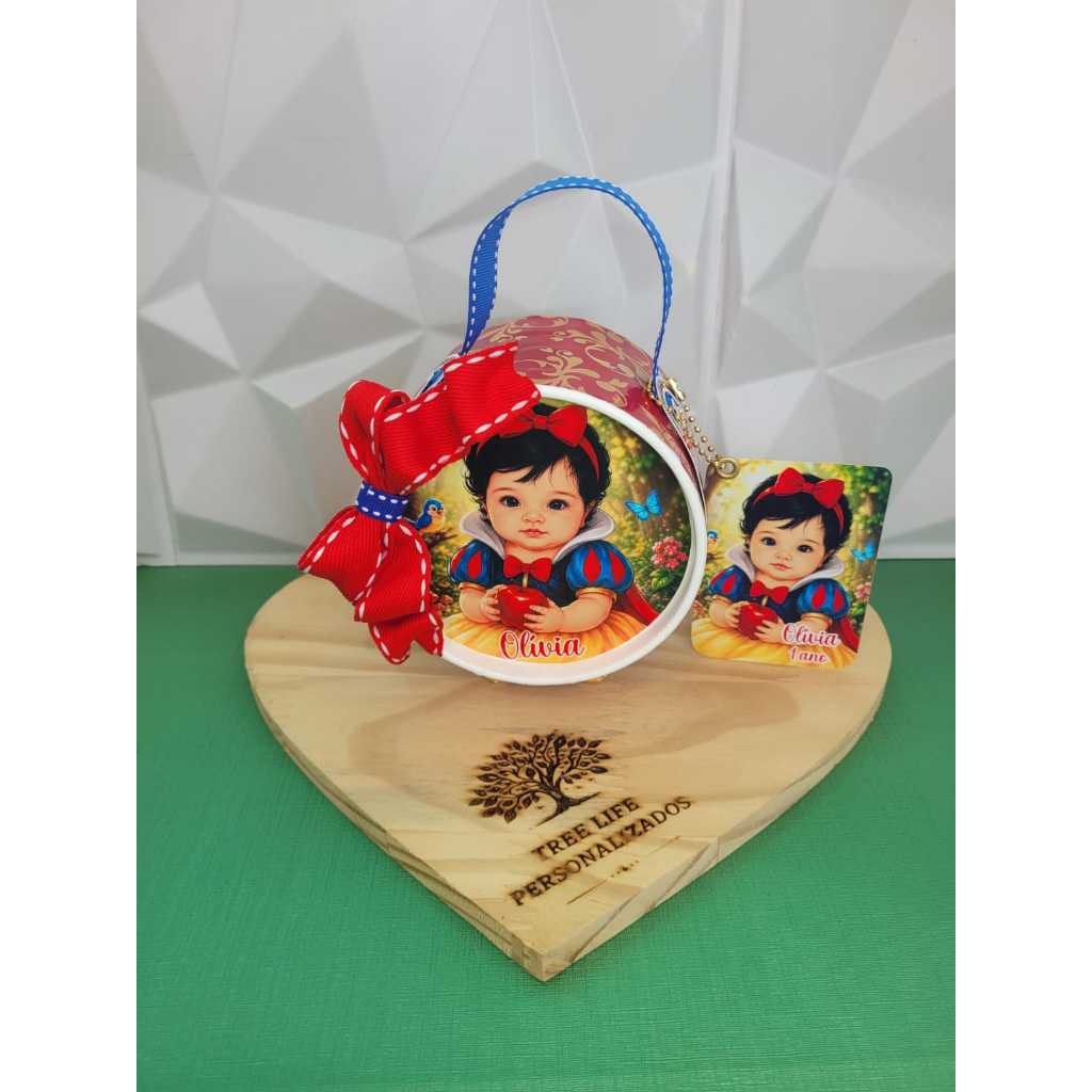 Tubolata   bolsinha Personalizada branca de neve Rei Leão Safari, cereja, Princesas super Mario chapeuzinho vermelho